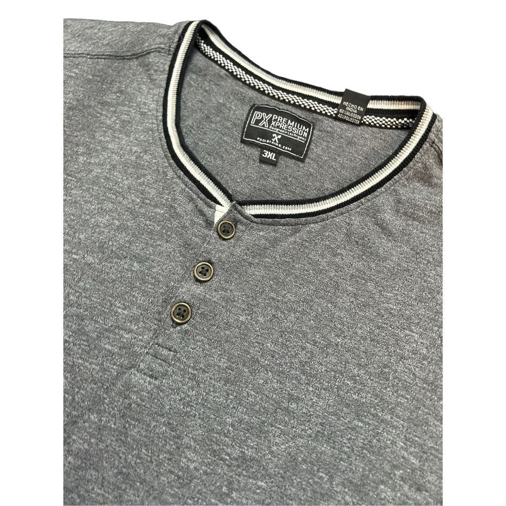 PM Premium Expression long sleeve 1/4 button long sleeve size 3XL